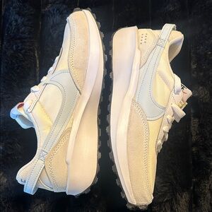 Nike Cream and White Sneakers